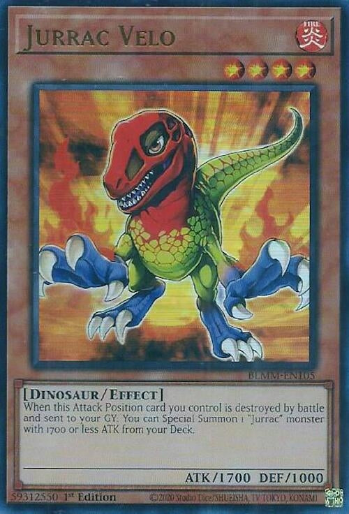 Image for Jurrac Velo (BLMM-EN105) (BLMM) - YuGiOh
