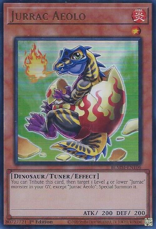 Image for Jurrac Aeolo (BLMM-EN106) (BLMM) - YuGiOh