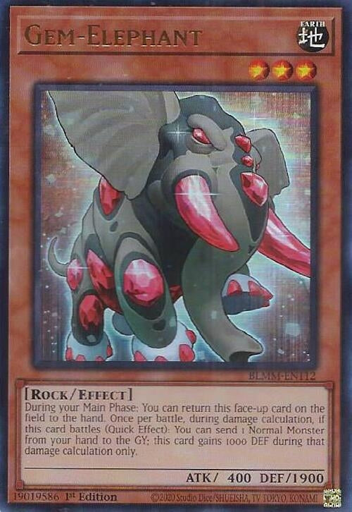 Image for Gem-Elephant (BLMM-EN112) (BLMM) - YuGiOh