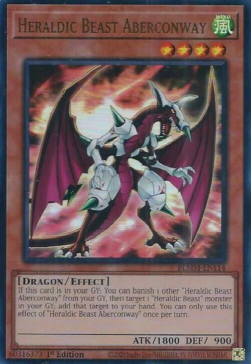 Image for Heraldic Beast Aberconway (BLMM-EN114) (BLMM) - YuGiOh