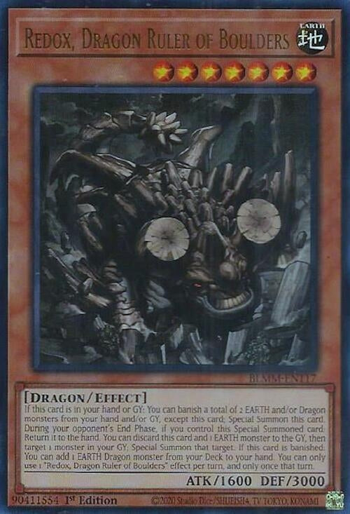Image for Redox, Dragon Ruler of Boulders (BLMM-EN117) (BLMM) - YuGiOh