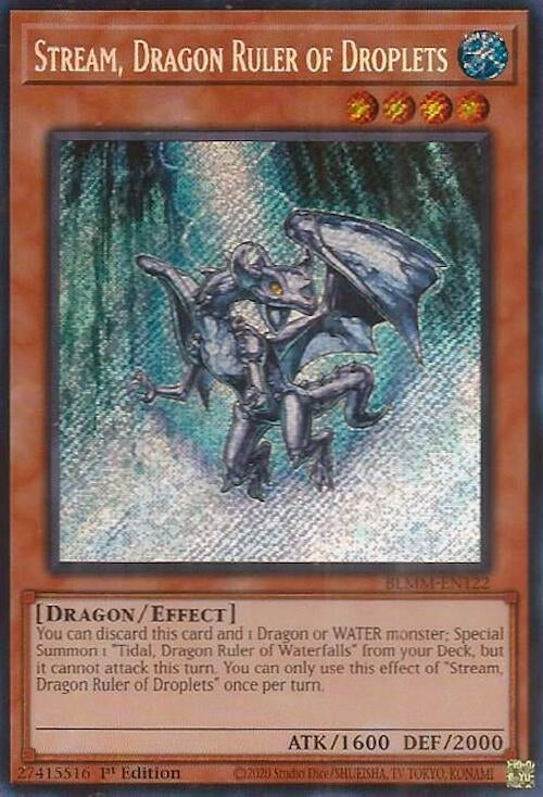 Image for Stream, Dragon Ruler of Droplets (BLMM-EN122) (BLMM) - YuGiOh