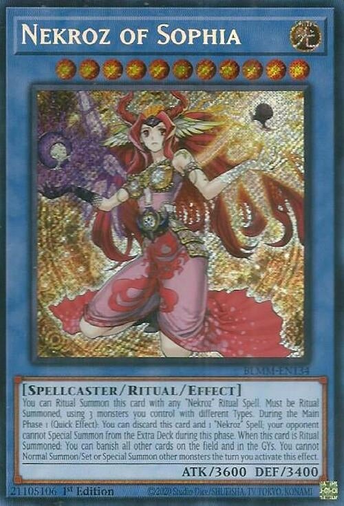 Image for Nekroz of Sophia (BLMM-EN134) (BLMM) - YuGiOh
