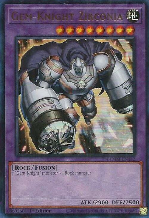 Image for Gem-Knight Zirconia (BLMM-EN142) (BLMM) - YuGiOh