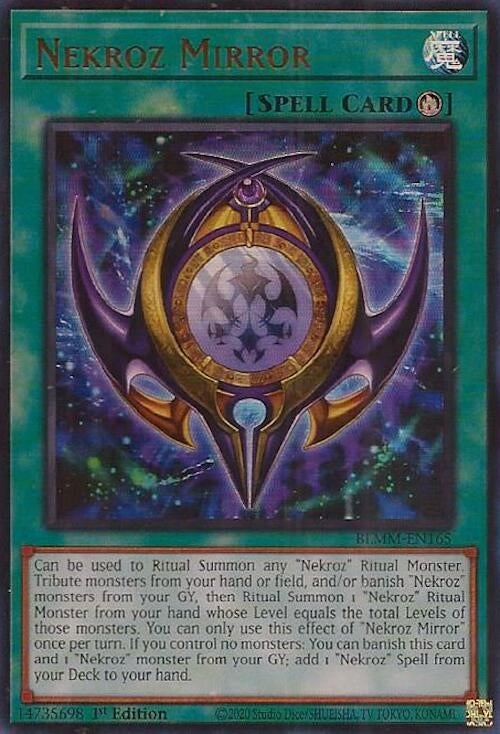 Image for Nekroz Mirror (BLMM-EN165) (BLMM) - YuGiOh