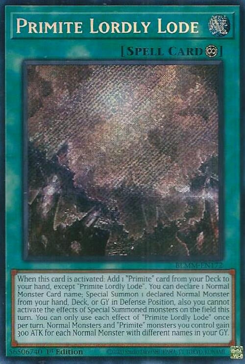 Image for Primite Lordly Lode (BLMM-EN172) (BLMM) - YuGiOh