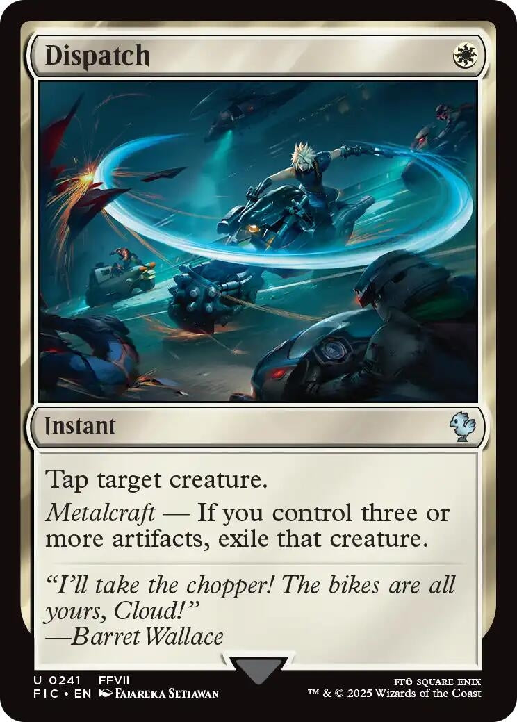 Image for Dispatch (Surge Foil) (241) (FINAL FANTASY) - Magic: The Gathering