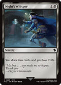 Image for Night's Whisper (Surge Foil) (280) (FINAL FANTASY) - Magic: The Gathering
