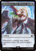 Image for Emblem - Sephiroth, One-Winged Angel // Robot Warrior Double-Sided Token (24 // 12) (FINAL FANTASY) - Magic: The Gathering