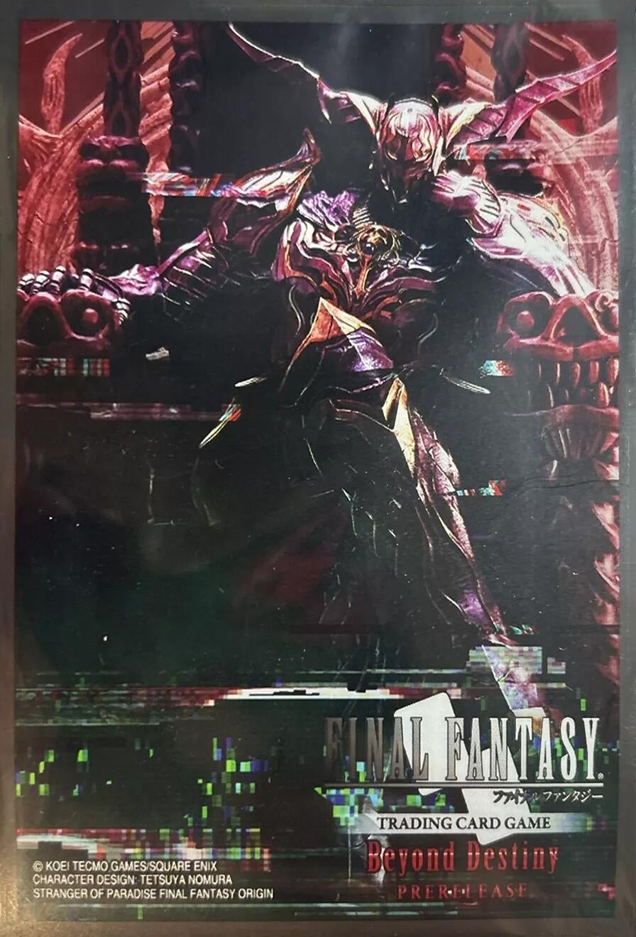 Image for Final Fantasy TCG: Beyond Destiny Prerelease Sleeves (60-Pack) - Card Sleeves