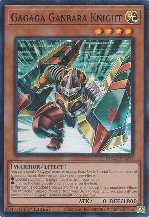Image for Gagaga Ganbara Knight (DUAD-EN002) (DUAD) - YuGiOh