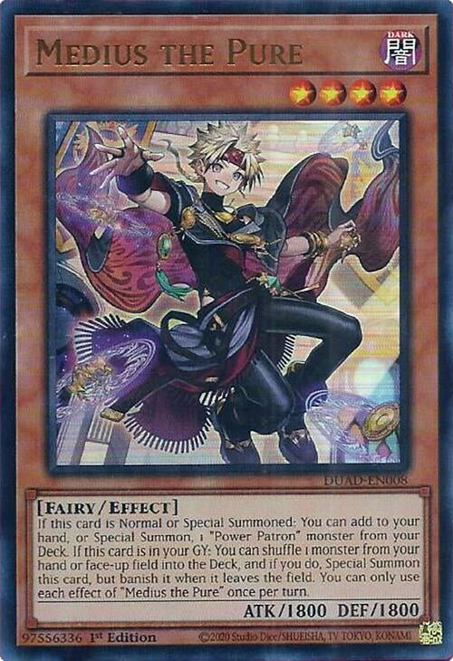 Image for Medius the Pure (DUAD-EN008) (DUAD) - YuGiOh