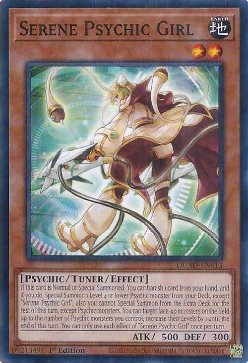 Image for Serene Psychic Girl (DUAD-EN013) (DUAD) - YuGiOh