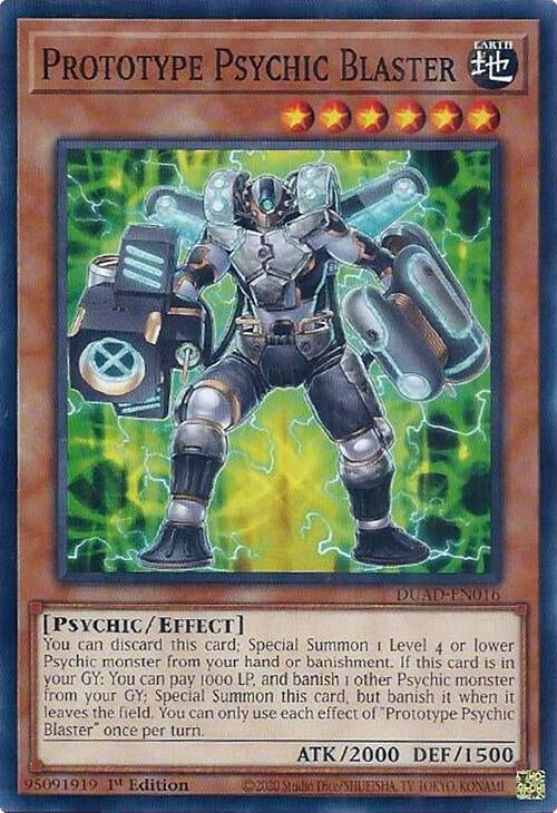 Image for Prototype Psychic Blaster (DUAD-EN016) (DUAD) - YuGiOh