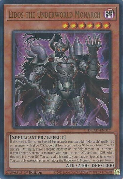 Image for Eidos the Underworld Monarch (DUAD-EN017) (DUAD) - YuGiOh