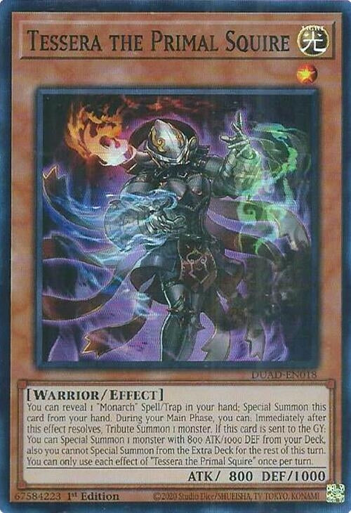 Image for Tessera the Primal Squire (DUAD-EN018) (DUAD) - YuGiOh
