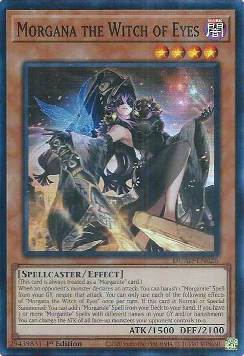 Image for Morgana the Witch of Eyes (DUAD-EN026) (DUAD) - YuGiOh