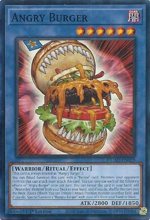 Image for Angry Burger (DUAD-EN029) (DUAD) - YuGiOh