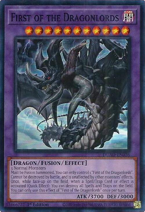 Image for First of the Dragonlords (DUAD-EN036) (DUAD) - YuGiOh