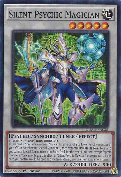 Image for Silent Psychic Magician (DUAD-EN038) (DUAD) - YuGiOh