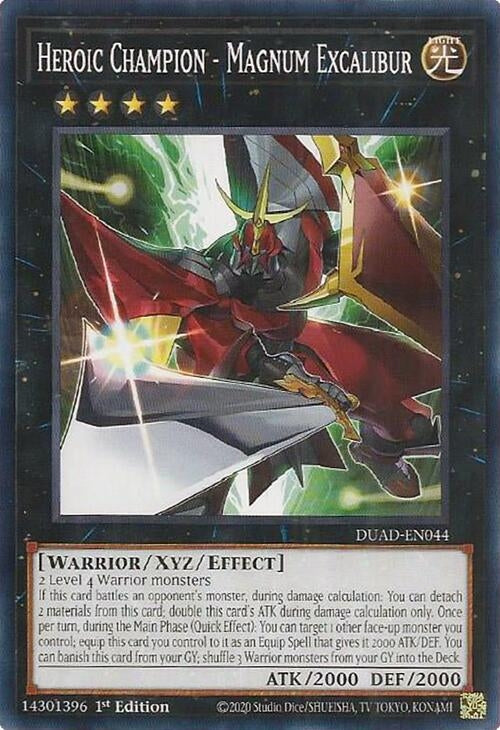 Image for Heroic Champion - Magnum Excalibur (DUAD-EN044) (DUAD) - YuGiOh