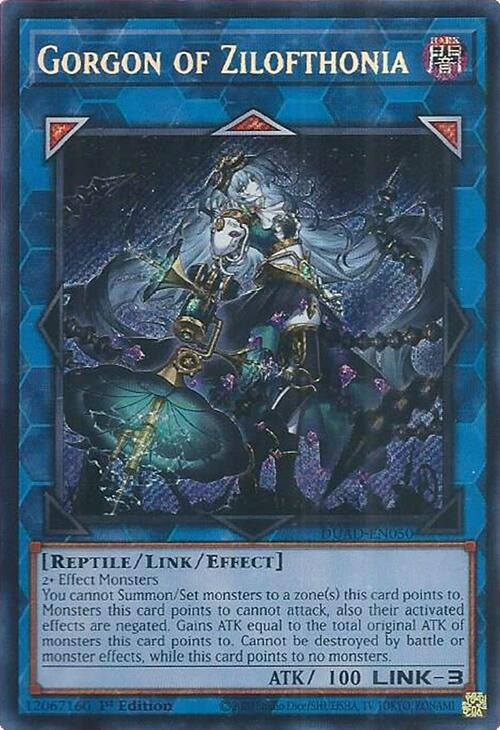 Image for Gorgon of Zilofthonia (DUAD-EN050) (DUAD) - YuGiOh