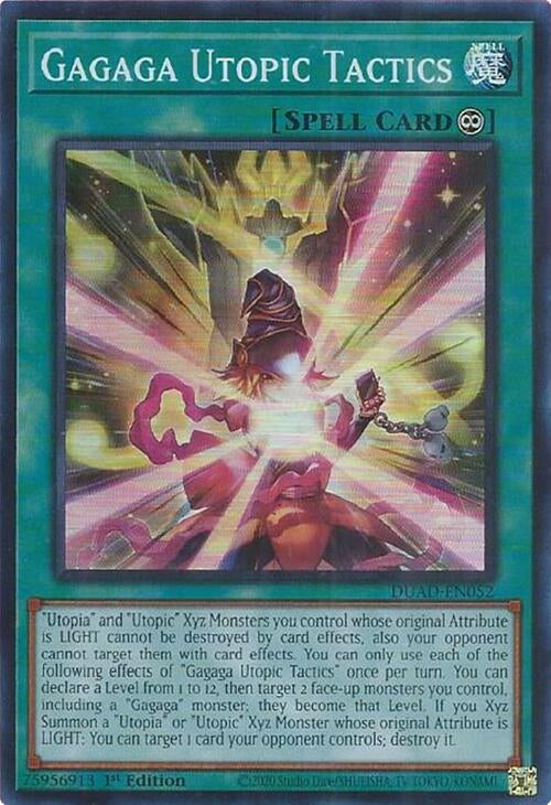 Image for Gagaga Utopic Tactics (DUAD-EN052) (DUAD) - YuGiOh