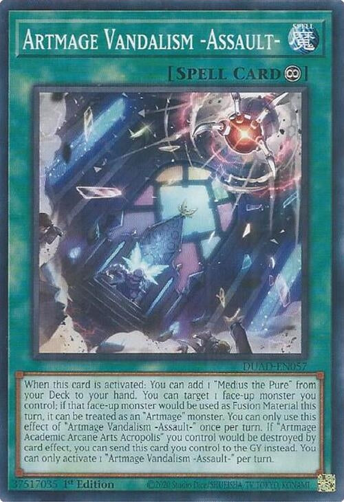 Image for Artmage Vandalism -Assault- (DUAD-EN057) (DUAD) - YuGiOh