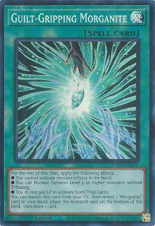 Image for Guilt-Gripping Morganite (DUAD-EN070) (DUAD) - YuGiOh