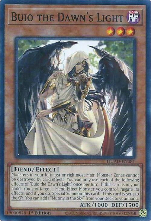 Image for Buio the Dawn's Light (DUAD-EN081) (DUAD) - YuGiOh