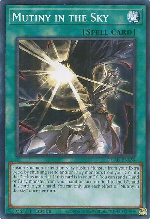 Image for Mutiny in the Sky (DUAD-EN083) (DUAD) - YuGiOh