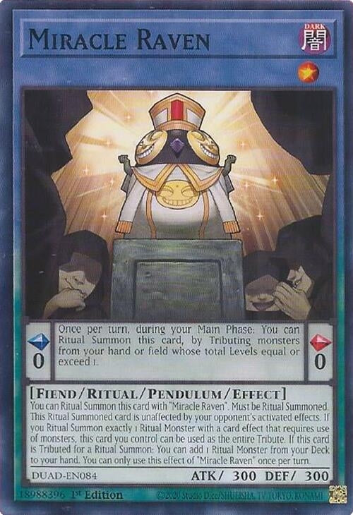 Image for Miracle Raven (DUAD-EN084) (DUAD) - YuGiOh