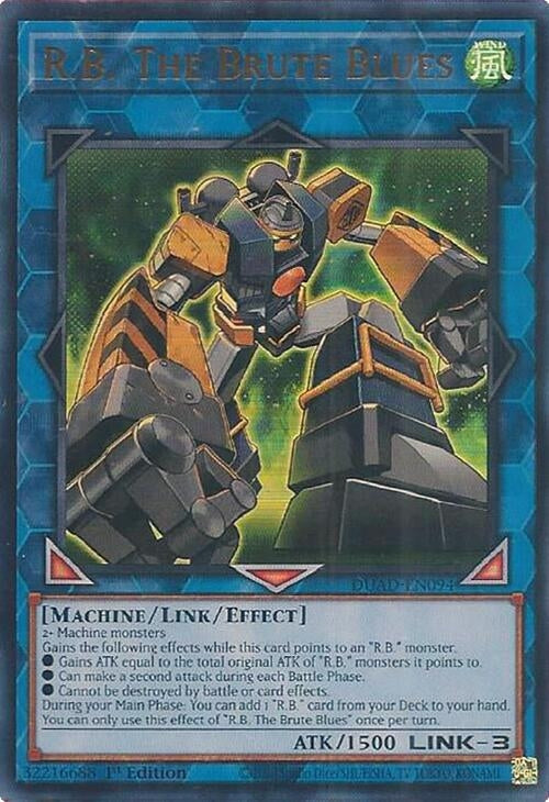 Image for R.B. The Brute Blues (DUAD-EN094) (DUAD) - YuGiOh