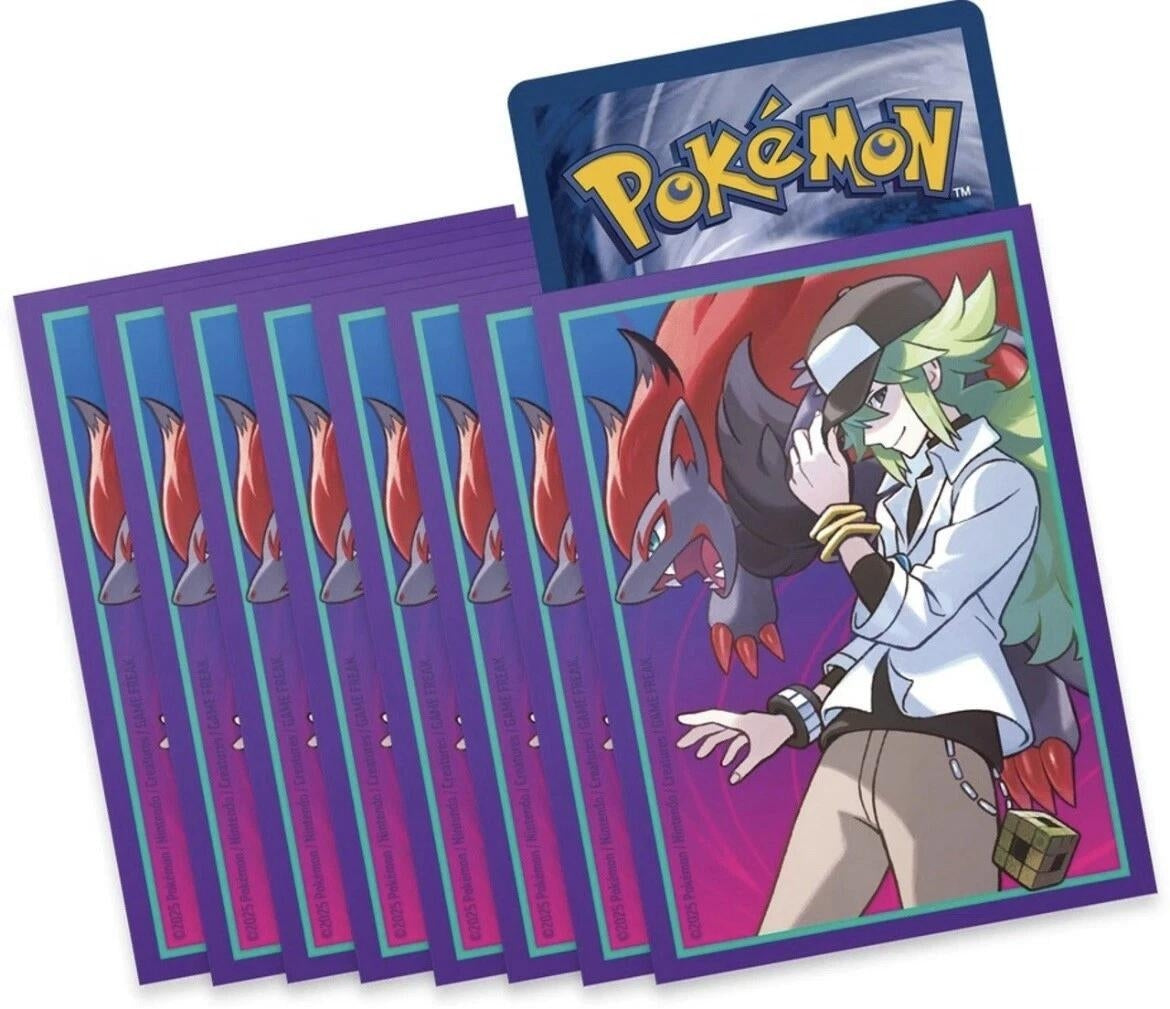 Image for Pokemon TCG: Journey Together Elite Trainer Box Card Sleeves - N (65 Pack) - Card Sleeves