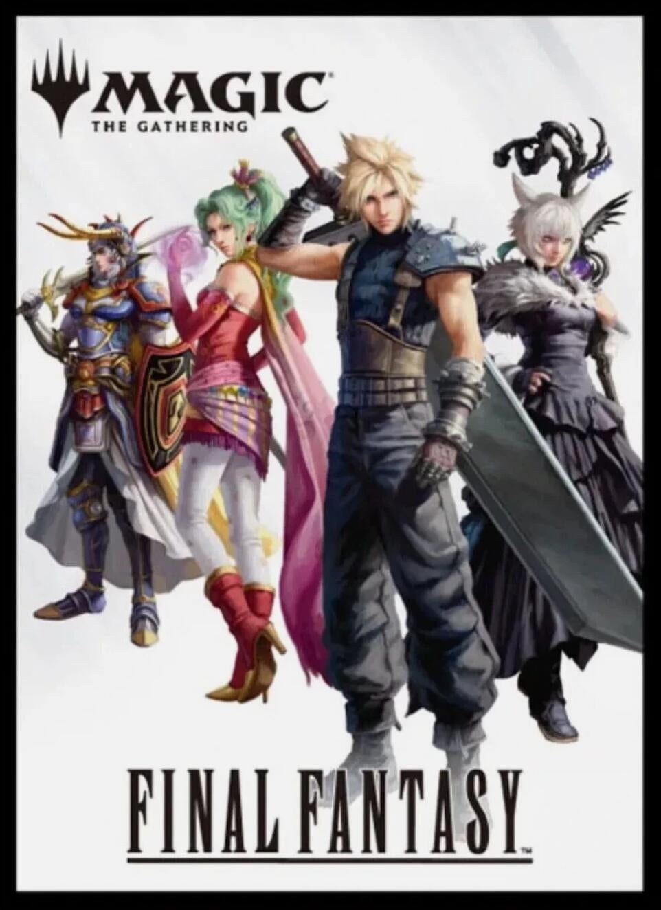 Image for Magic: The Gathering Player's Card Sleeve - FINAL FANTASY - Play Booster Art MFS-01 (80-Pack) - Card Sleeves