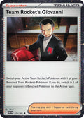 Image for Team Rocket's Giovanni (Cosmos Holo) (174/182) (MCAP) - Pokemon