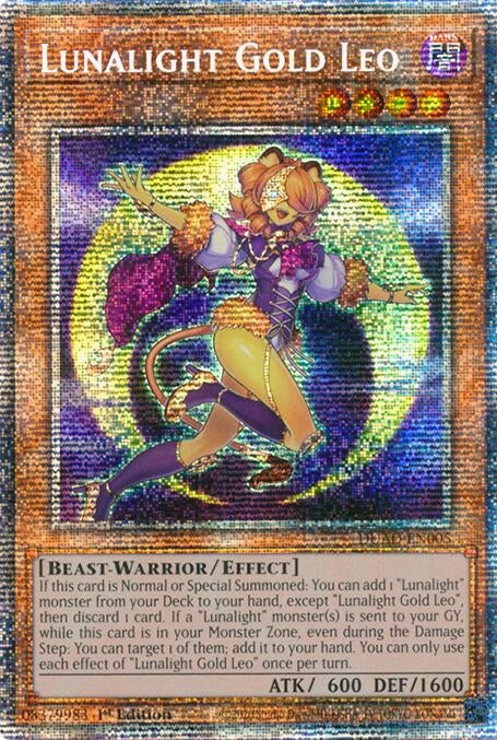 Image for Lunalight Gold Leo (Starlight Rare) (DUAD-EN005) (DUAD) - YuGiOh