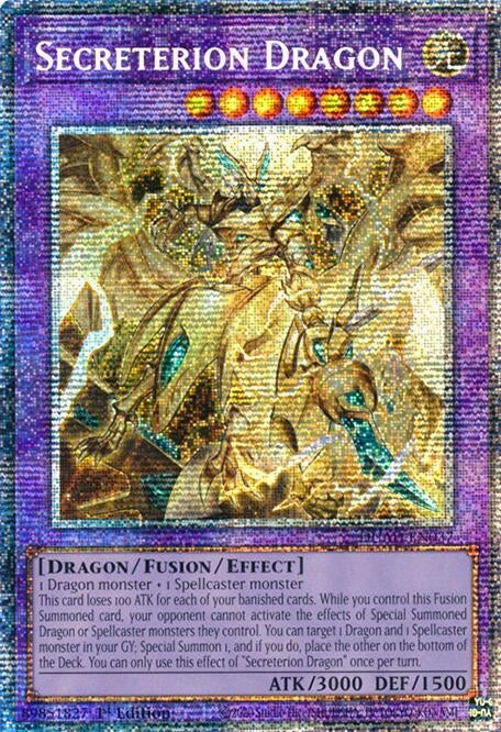 Image for Secreterion Dragon (Starlight Rare) (DUAD-EN037) (DUAD) - YuGiOh
