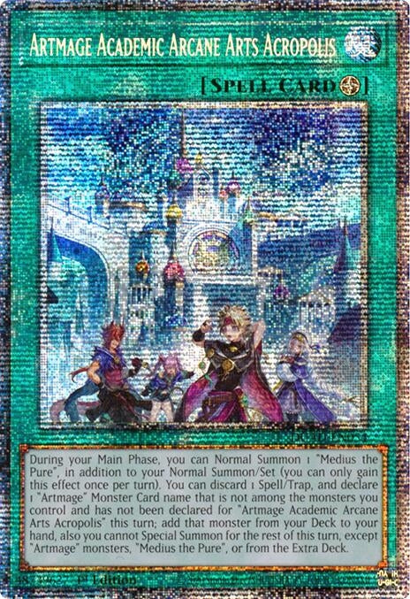 Image for Artmage Academic Arcane Arts Acropolis (Starlight Rare) (DUAD-EN054) (DUAD) - YuGiOh