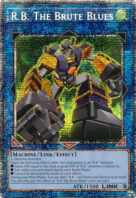 Image for R.B. The Brute Blues (Starlight Rare) (DUAD-EN094) (DUAD) - YuGiOh