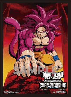 Image for Dragon Ball Super Fusion World Card Game Official Sleeves - Championship Wave 2 (64-Pack) - Card Sleeves