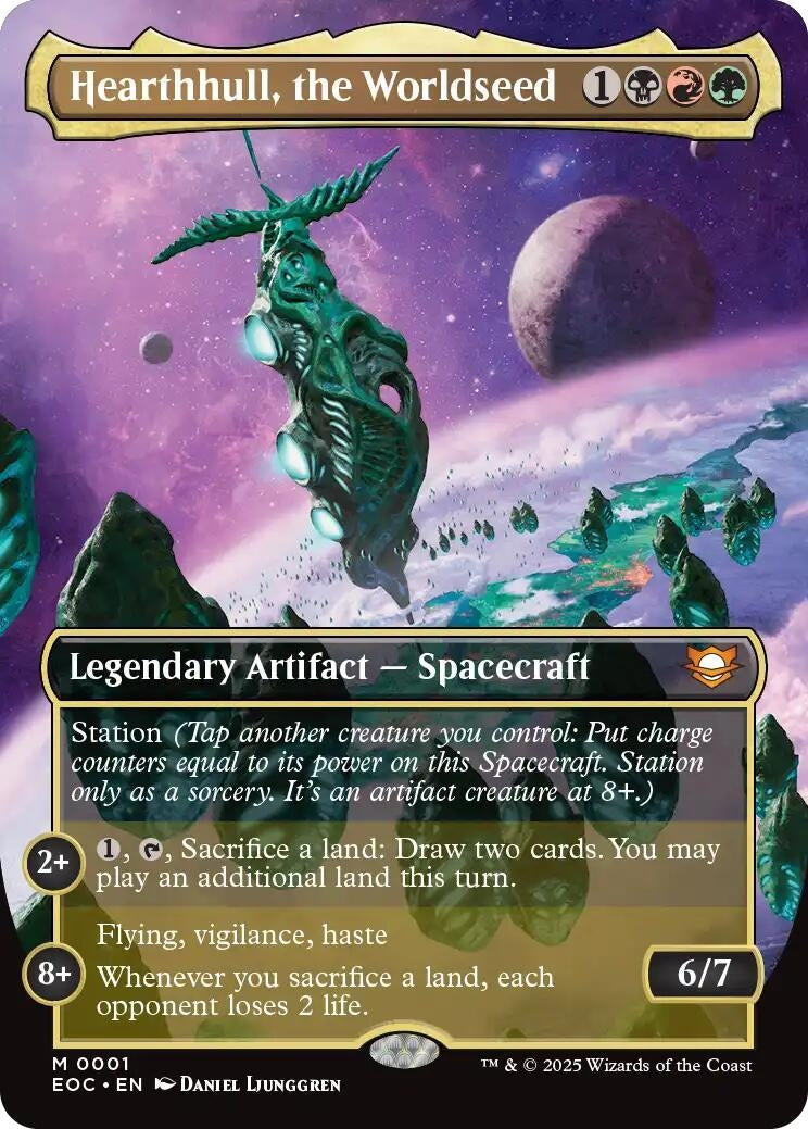 Image for Hearthhull, the Worldseed (Borderless) (1) (Edge of Eternities) - Magic: The Gathering