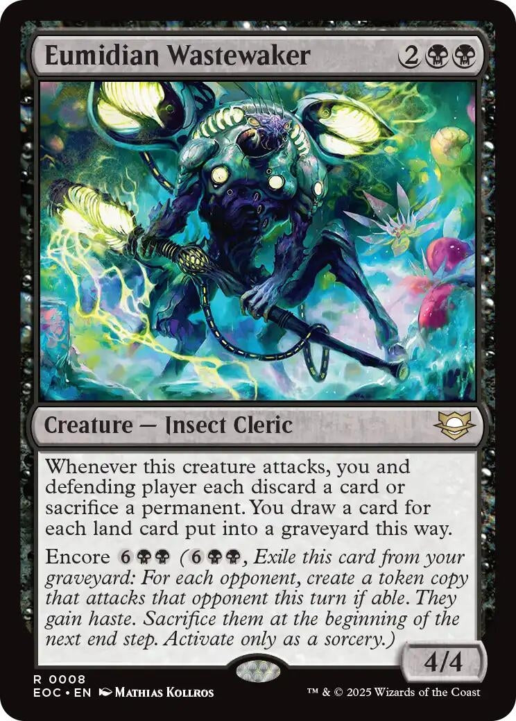 Image for Eumidian Wastewaker (8) (Edge of Eternities) - Magic: The Gathering
