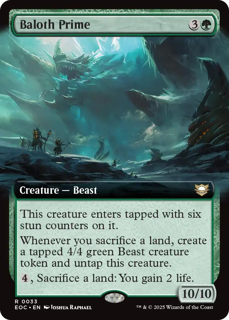 Image for Baloth Prime (Extended Art) (33) (Edge of Eternities) - Magic: The Gathering