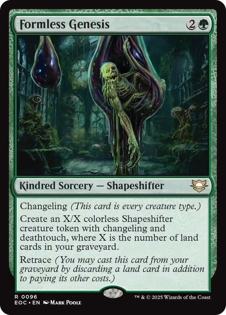 Image for Formless Genesis (96) (Edge of Eternities) - Magic: The Gathering