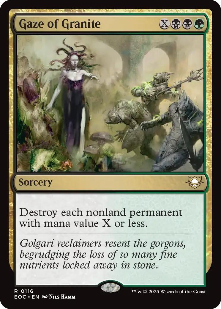 Image for Gaze of Granite (116) (Edge of Eternities) - Magic: The Gathering