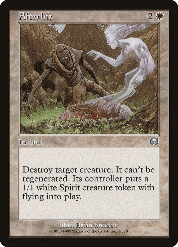 Image for Afterlife (1) (Mercadian Masques) - Magic: The Gathering