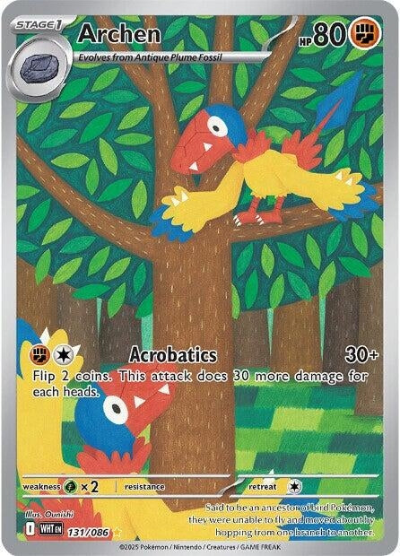 Image for Archen (131/086) (WHT) - Pokemon