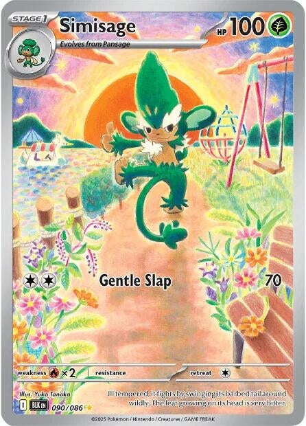 Image for Simisage (090/086) (BLK) - Pokemon
