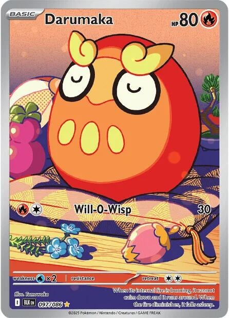 Image for Darumaka (097/086) (BLK) - Pokemon